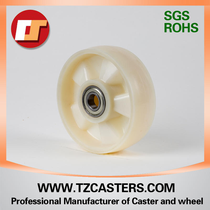 Cast nylon wheel (plum shape 5004)