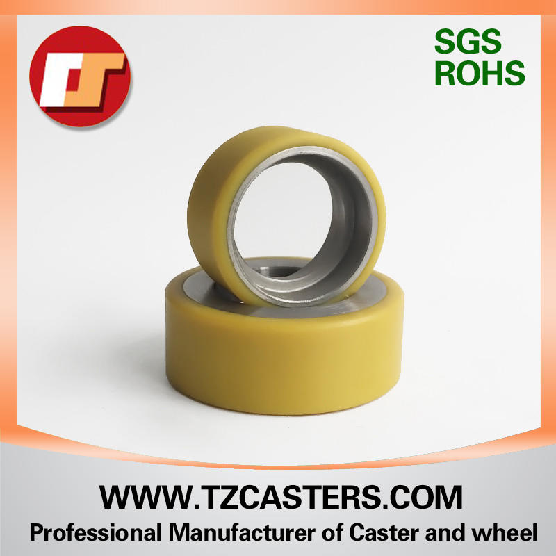Polyurethane aluminum core wheel-3
