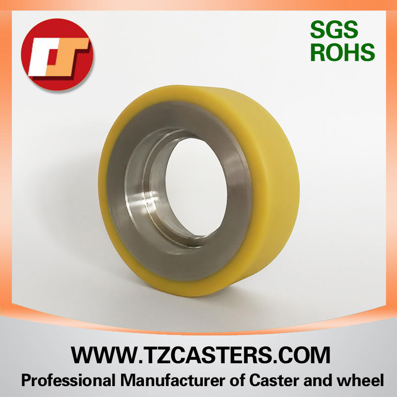Polyurethane aluminum core wheel