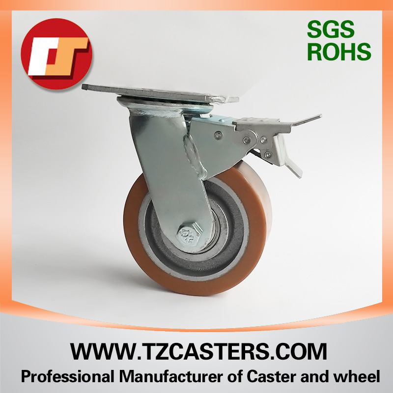 Universal belt brake heavy duty wheel carrier-6